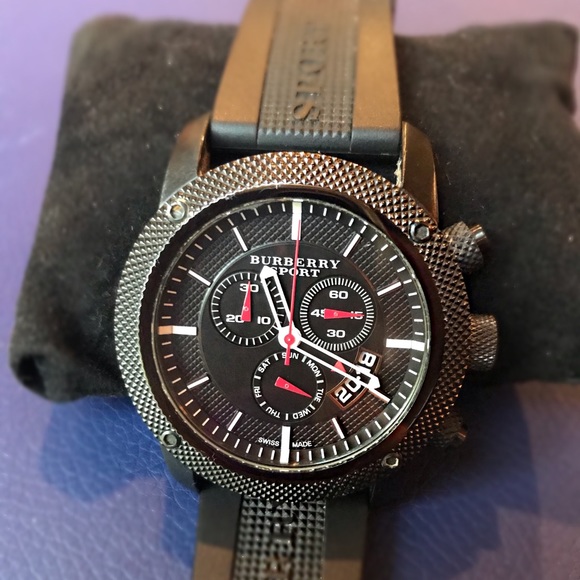 burberry sport men's watch